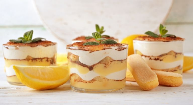 Tiramisu de limão, aprenda a fazer com apenas 8 ingredientes
