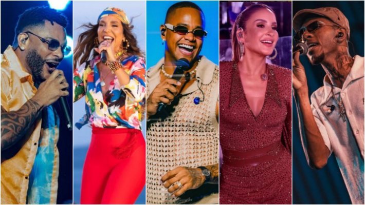 programação desta terça-feira no carnaval de Salvador 2025