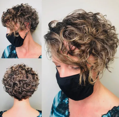 50 cortes de cabelo curto e cacheado: perfeitos para cada tipo de cacho