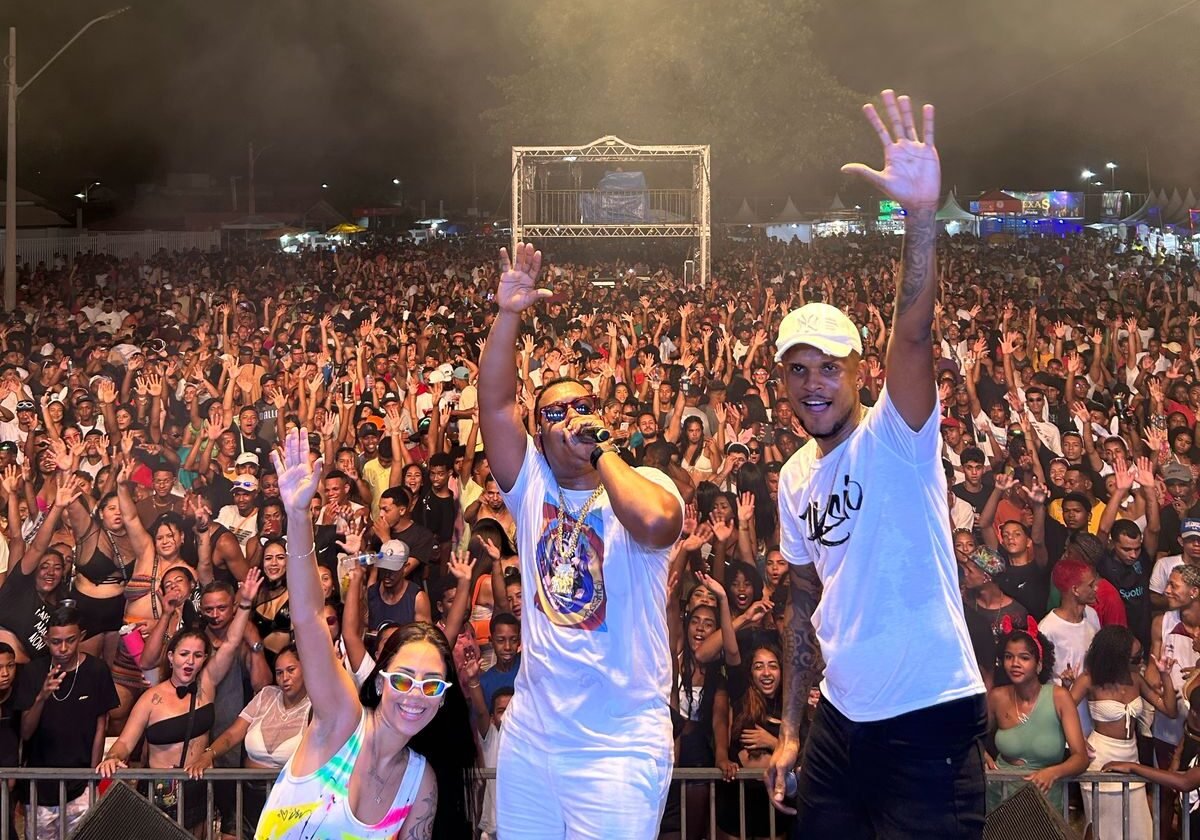 O Carnaval de 7kssio foi encerrado em Itacaré, com um show conjunto com Toque 10