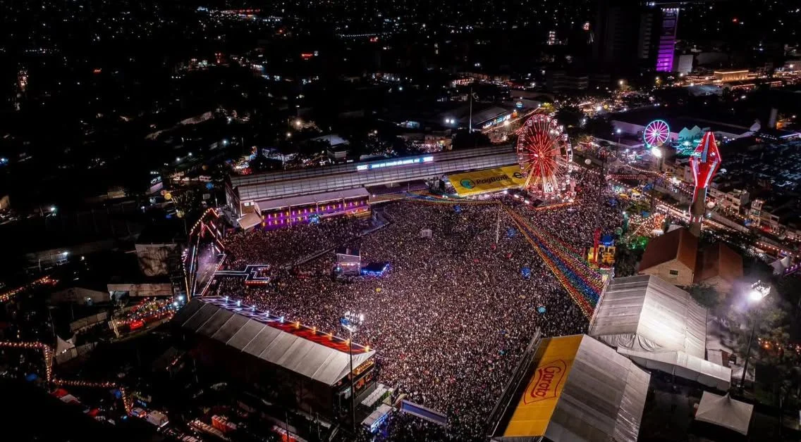 programação completa do São João de Caruaru 2025