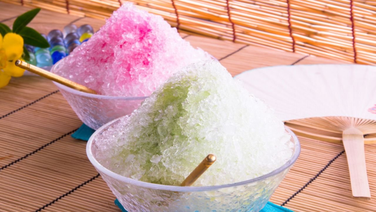 Em alguns passos; Como preparar o sorvete japonês que é delicioso refrescante