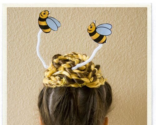 Ideias de cabelo maluco para menina